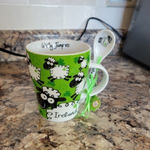 Wooley Jumpers Ireland Sheep Mug (NWT)